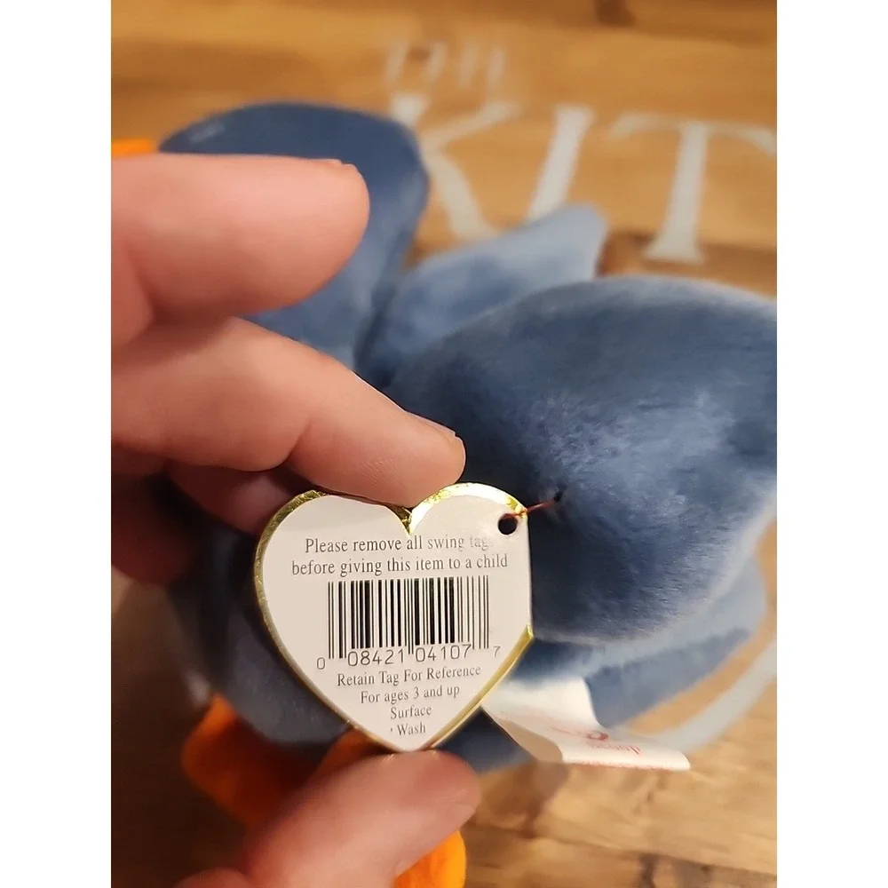 RARE Scoop the Pelican Beanie Baby Retired‎ TY 1996